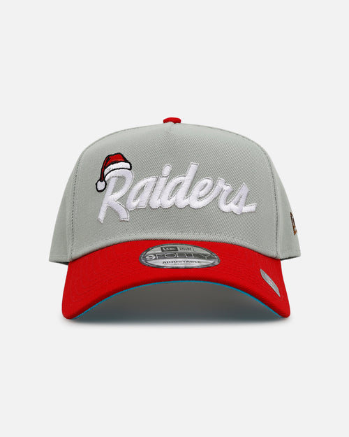 New Era Las Vegas Raiders 'All I Want For Christmas' 9FORTY A-Frame Snapback Green/Red