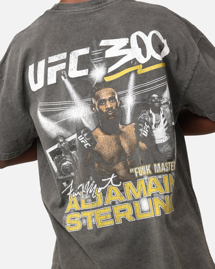 UFC By Culture Kings Aljamain Sterling 300 Heavyweight T-Shirt Black Wash