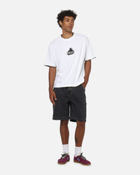 X-Large Carpenter Bull Denim 91 Shorts Washed Black