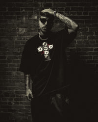 Loiter x After Midnight Cross T-Shirt Black