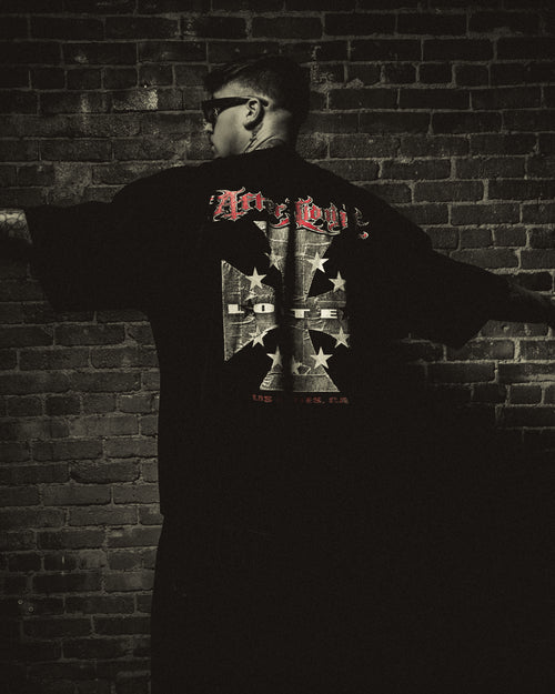 Loiter x After Midnight Cross T-Shirt Black
