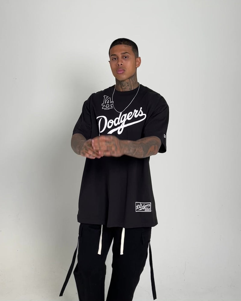New Era Los Angeles Dodgers Oversized T-Shirt Black