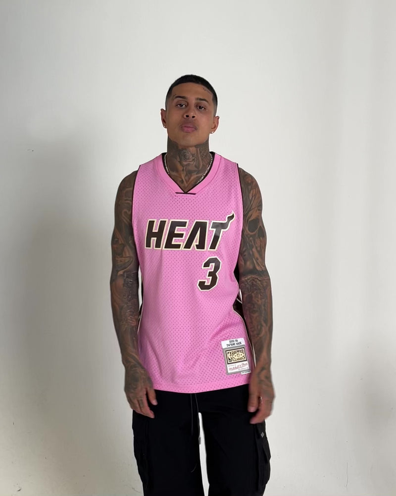 Jersey Nba Maillot Miami Nba Maillot De Basket Miami Rose Maillot - Main Image