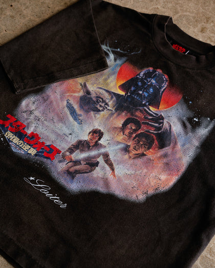 Loiter Star Wars Vintage T-Shirt Washed Black