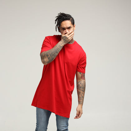 AS Colour Tall Tee Red