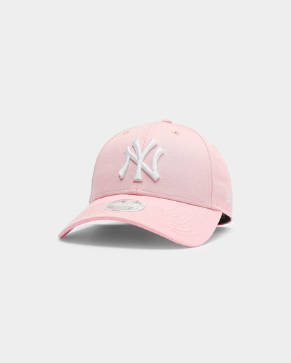 New Era Yankees Women's 9FORTY Strapback Pink/White