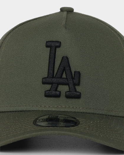 New Era Kids' Los Angeles Dodgers 9FORTY A-Frame Snapback Olive