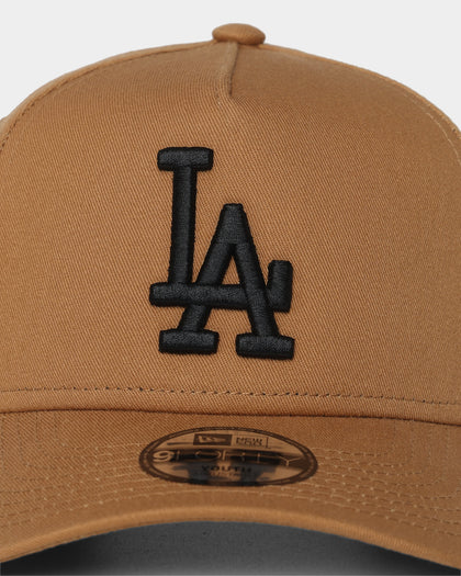 New Era Kids' Los Angeles Dodgers 9FORTY A-Frame Snapback Wheat