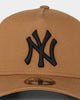 New Era Kids' New York Yankees 9FORTY A-Frame Snapback Wheat