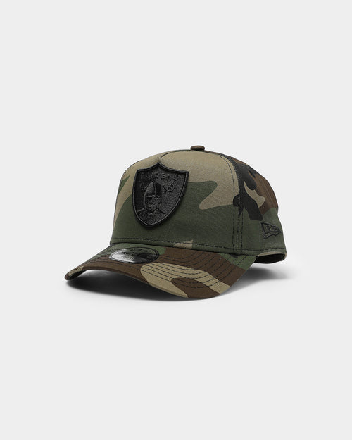 New Era Kids' Oakland Raiders 9FORTY A-Frame Snapback Camo