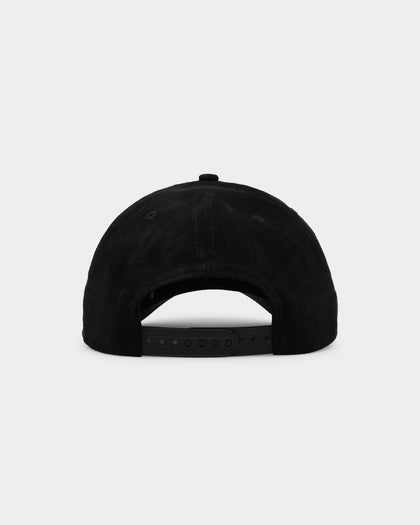New Era X Culture Kings Suede 9FORTY A-Frame Snapback Black