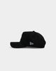 New Era X Culture Kings Suede 9FORTY A-Frame Snapback Black
