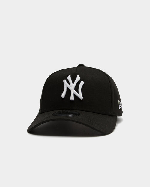 NEW ERA WOMEN'S YANKEES 9FORTY A-Frame SNAPBACK BLACK/WHITE