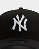 NEW ERA WOMEN'S YANKEES 9FORTY A-Frame SNAPBACK BLACK/WHITE
