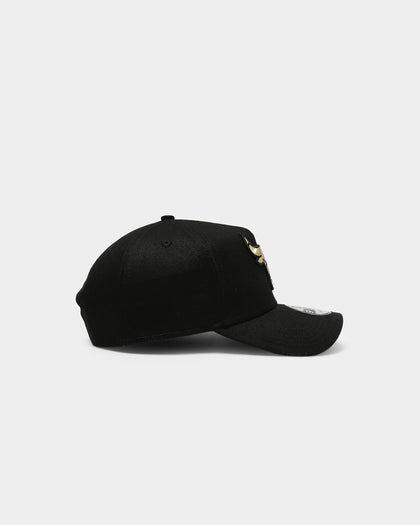 New Era Chicago Bulls 9FORTY A-Frame Snapback Black/Gold