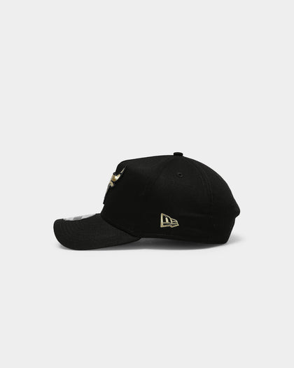 New Era Chicago Bulls 9FORTY A-Frame Snapback Black/Gold
