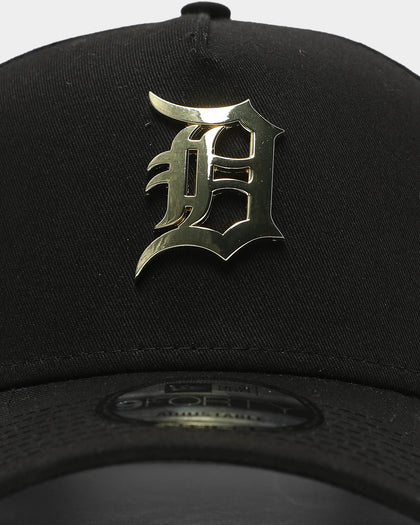 New Era Detroit Tigers 9FORTY A-Frame Metal Badge Black/Gold Metal