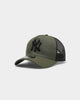 New Era New York Yankees 9FORTY A-Frame Trucker Snapback Olive/Black
