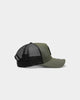 New Era New York Yankees 9FORTY A-Frame Trucker Snapback Olive/Black