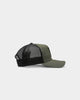 New Era Los Angeles Dodgers 9FORTY A-Frame Trucker Snapback Olive/Black