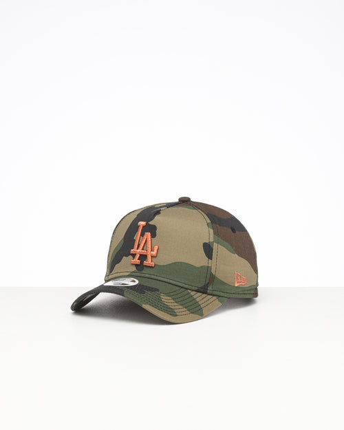New Era Women's Los Angeles Dodgers 9Forty A-Frame Strapback Camo/Rose Gold