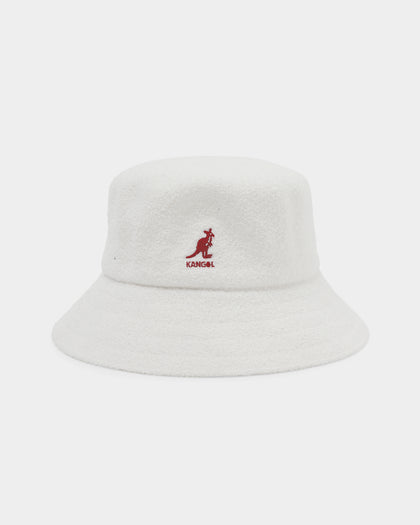 Kangol Bermuda Bucket White/Red