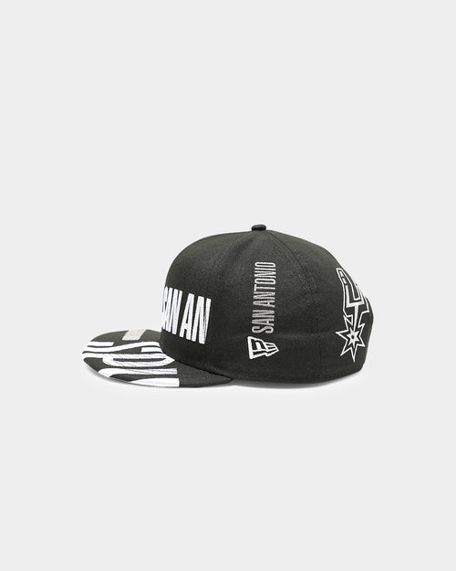 New Era San Antonio Spurs  9FIFTY 19' Tip Off Snapback Black