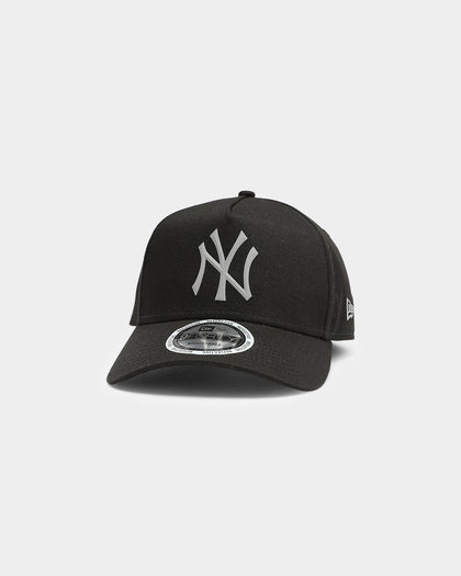 New Era New York Yankees 9FORTY A-Frame Reflective Logo Snapback Black/3M