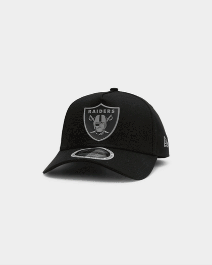 New Era Raiders 9FORTY A-Frame Reflective Logo Snapback Black/3M