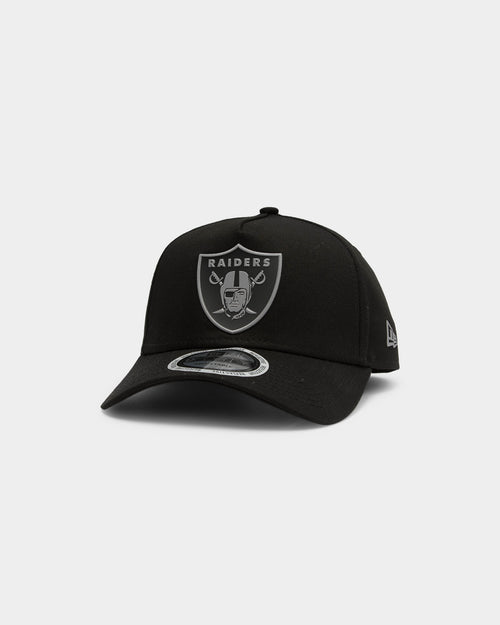 New Era Raiders 9FORTY A-Frame Reflective Logo Snapback Black/3M