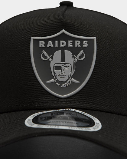New Era Raiders 9FORTY A-Frame Reflective Logo Snapback Black/3M