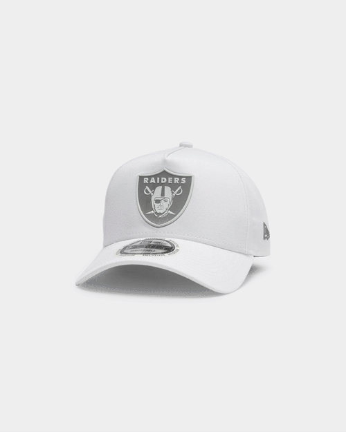 New Era Las Vegas Raiders 'Reflective Logo' 9FORTY A-Frame Snapback White/3M