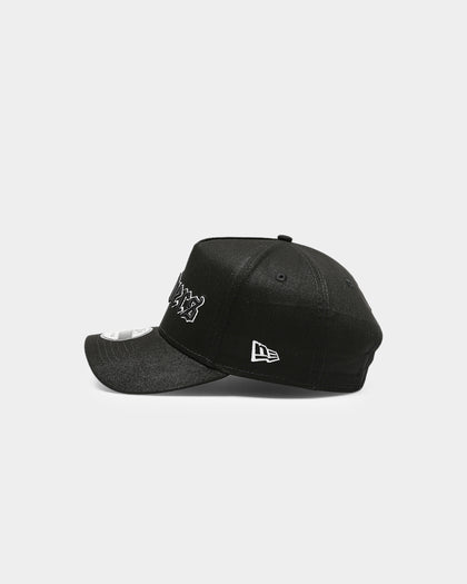 New Era Las Vegas Raiders 'Goth Script' 9FORTY K-Frame Snapback Black/White
