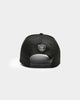 New Era Las Vegas Raiders 'Goth Script' 9FORTY K-Frame Snapback Black/White