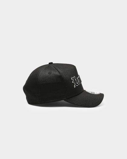 New Era Las Vegas Raiders 'Goth Script' 9FORTY K-Frame Snapback Black/White