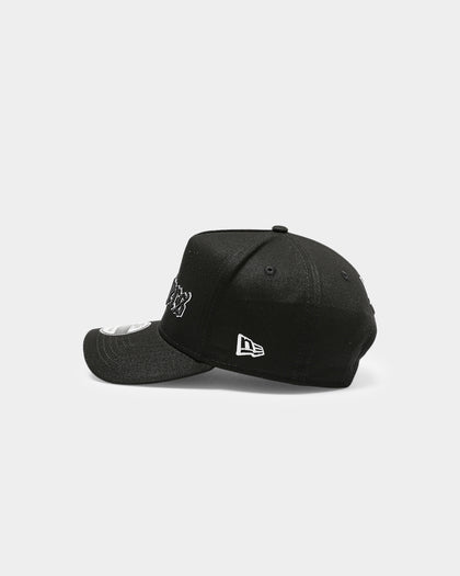 New Era Los Angeles Dodgers 9FORTY K-Frame Goth Script Snapback Black/White
