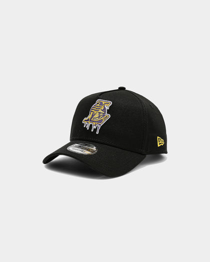 New Era Los Angeles Lakers 'Drip Logo' 9FORTY A-Frame Snapback Black
