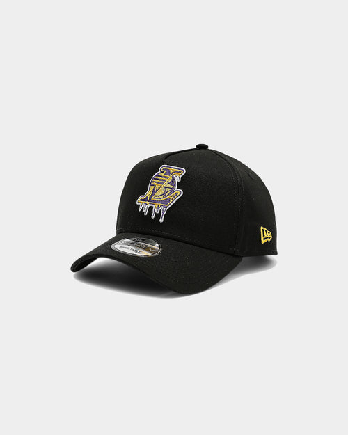 New Era Los Angeles Lakers 'Drip Logo' 9FORTY A-Frame Snapback Black