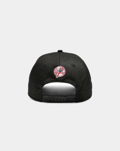 New Era New York Yankees Drip Logo 9FORTY A-Frame Snapback Black