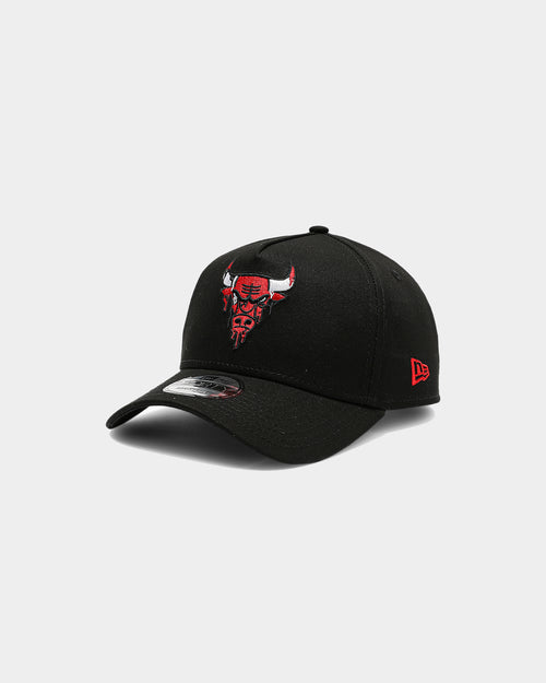New Era Chicago Bulls 'Drip Logo' 9FORTY A-Frame Snapback Black