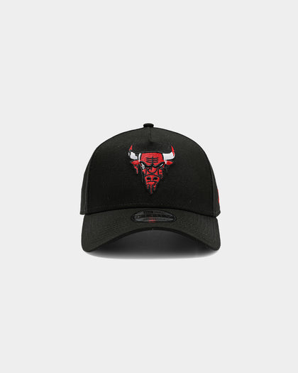 New Era Chicago Bulls 'Drip Logo' 9FORTY A-Frame Snapback Black