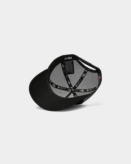 New Era Los Angeles Dodgers 9FORTY A-Frame Trucker Black/Black