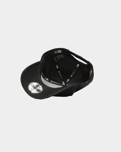 New Era Los Angeles Dodgers Suede 9FORTY A-Frame Snapback Black/White