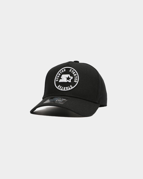 STARTER GOES AROUND THROWBACK SNAPBACK BLACK