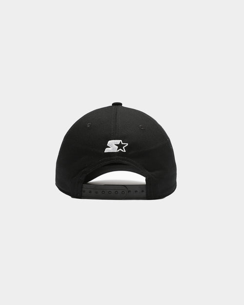 STARTER GOES AROUND THROWBACK SNAPBACK BLACK