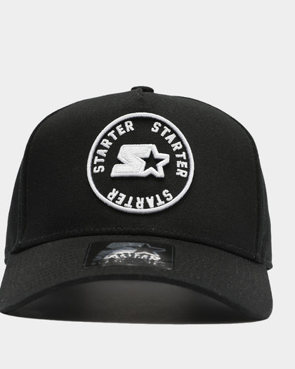 STARTER GOES AROUND THROWBACK SNAPBACK BLACK