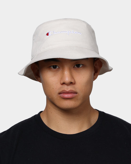Champion Twill Bucket Hat Pebblestone