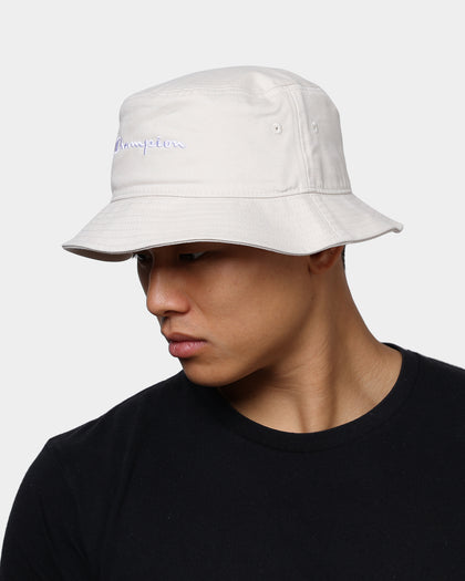 Champion Twill Bucket Hat Pebblestone