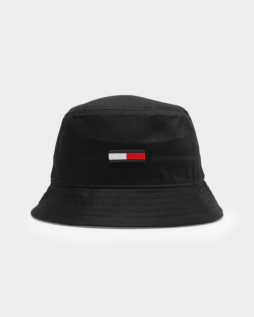Tommy Jeans TJM Flag Bucket Hat Black