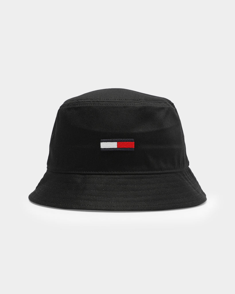 Tommy Jeans TJM Flag Bucket Hat Black | Culture Kings US